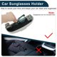 thumbnail image 4 of Estuche para Gafas de Sol Único Bargains para Nissan Qashqai J12 E-Power 2022-2025 Caja de Almacenamiento para Gafas ABS Plástico Gris 1 Juego, 4 of 7