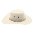 thumbnail image 6 of JAHH Shapeable Western Cowboy Hat for Men Women Felt Fedoras Cap Outback Cowgirl Jazz Hats with Belt Buckle Sunhat Winter, 6 of 6