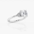 thumbnail image 2 of Ariana Jewel Beautiful 1.6 Ct Cushion Cut Lab-Created Diamond Celtic Knot Ring for Women - Engagement Wedding Ring - 14K White Gold Plated Ring for Her - Perfect Gift for Birthday and Special Moments, 2 of 2