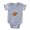 Heather Grey, variant on CafePress - Dancing Orange TRAN... - Cute Infant Baby Football Bodysuit