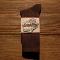 thumbnail image 2 of Calcetines holgados unisex Calcetines cómodos y suaves para clima frío Marrón oscuro Marrón, 2 of 7