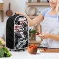 thumbnail image 3 of HELLHERO Wolf American flag Mixer Blender Cover Polyester for Kitchen Household, 3 of 6