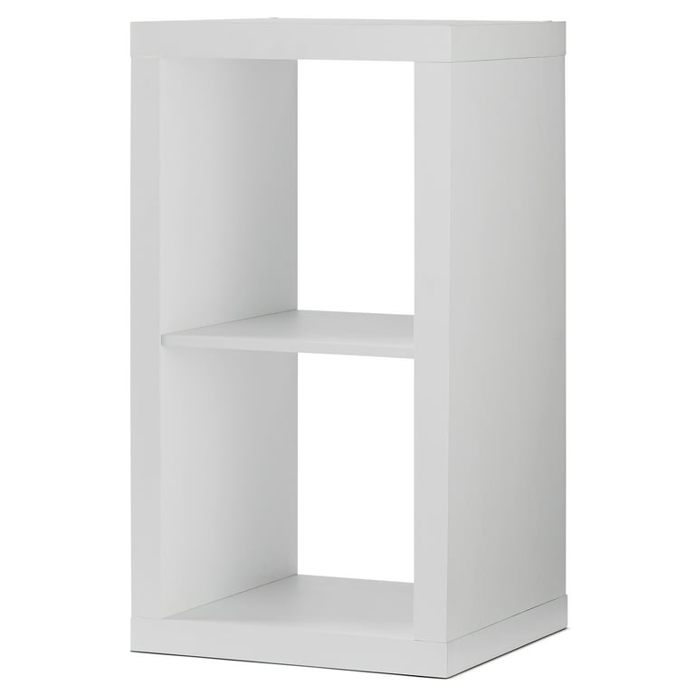 Real Living White 6-Cubby Corner Cube Organizer