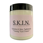 100% Natural Cellulite & Tightening “ Tummy Tuck “ 8oz Handmade S.K.I.N. Cream for Tightening, Cellulite Reduction, Smoothness, Visible Vitality and Brightness |100% Natural | Chemical Free