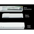 thumbnail image 3 of e-dustry EPS-H01605NVW1 5 Outlet Hardwired Power Strip, 16 in. - White, 3 of 3