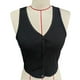 thumbnail image 2 of Chaleco sin mangas de verano para mujer,Camiseta sin mangas de punto acanalado para mujer Camiseta sin mangas de canalé para mujer Chaleco acanalado sin mangas de verano Funcionalidad de alta precisión, 2 of 3