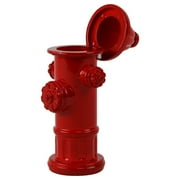 TreasureGurus Fire Hydrant Manual Pencil Sharpeners, Red