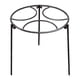 thumbnail image 1 of Soporte para ollas con trípode para fogatas, patas plegables, soporte para sartenes y woks, multifuncional para fuego abierto 34 centímetros, 1 of 9