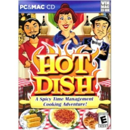 HOT DISH CDRom - A Spicy Time Management Cooking (Best Business Management Games For Pc)