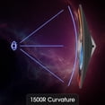 thumbnail image 4 of Monitor para videojuegos Sceptre Curved 24,5 pulgadas 240 Hz 1080p R1500 1 ms, 4 of 6