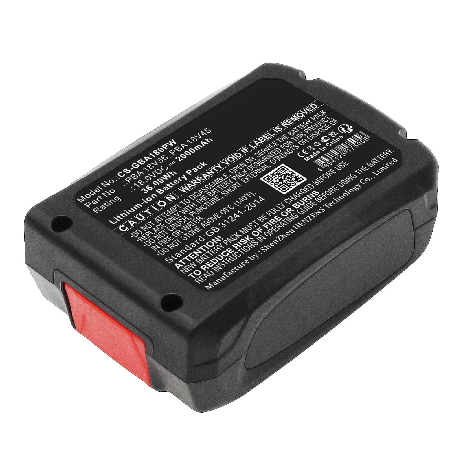 Replacement Battery for Gardena Telescopic Hedge Trimmer THS 4,Telescopic Pruner TCS 20/18V P,Telescopic Pruner TCS 20/18V P,Trimmer ComfortCut 23/18V P4A,2000mAh