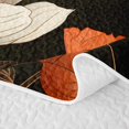 thumbnail image 5 of Manfei Vintage Peony Bloom Quilt Full 3-Piece,Oriental Floral Full Bedspread Sets,1 Coverlet and 2 Pillowcases, 5 of 7