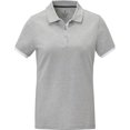 thumbnail image 1 of Elevate - Polo Morgan de Manga Corta para Mujer (Gris Jaspeado), 1 of 4