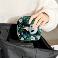 thumbnail image 6 of Panda Sanitary Bags Period Purse Small Storage Bag Organizers Ring Pouch Small Fabric Pouch Organizer for Sanitary Pads 4.7x6.6x6.6 in, 6 of 6