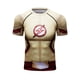 thumbnail image 1 of Camiseta Flash para hombre, ropa de secado rápido, camiseta de manga corta deportiva elástica para entrenamiento de correr, disfraz de Cosplay, camisetas para hombre adultoBeigeSG Deng Xun unisex, 1 of 2
