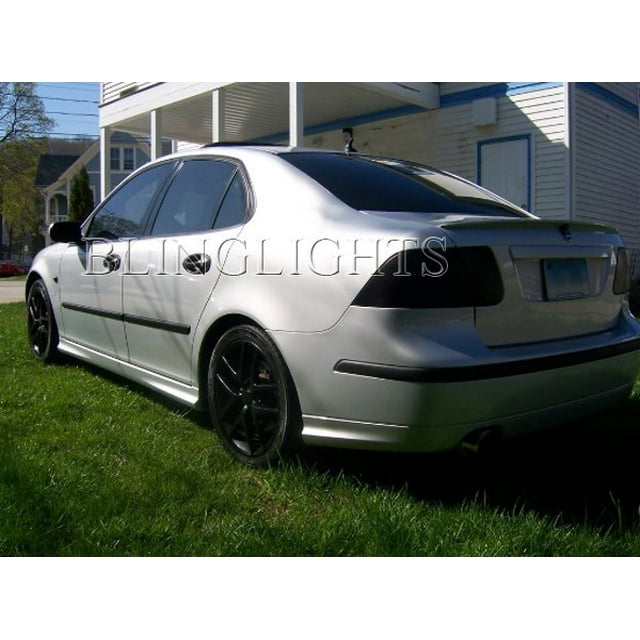 For Saab 9-5 Tinted Smoked Taillamps Taillights Overlays Film Protection