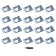 thumbnail image 3 of Transemion 100bag Clevis Screw Base For Car Modification - Stay In Control With Secure Fastening Self-tapping Screw Nut Is Firmly Silver 100pcs 1Set, 3 of 6