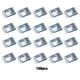 thumbnail image 4 of Clips de metal Scienceny para guardabarros 100 piezas, 4 of 6