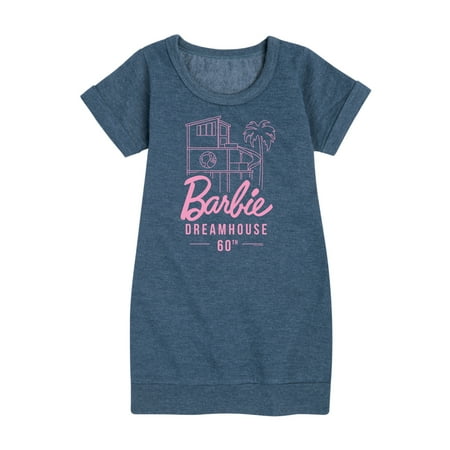 

Barbie - The Dreamhouse 60th Anniversary - Toddler And Youth Girls Fleece Dress