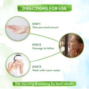 Mamaearth Vitamin C Face Wash with Vitamin C & Turmeric for Glowing-Looking Skin - 100 ml