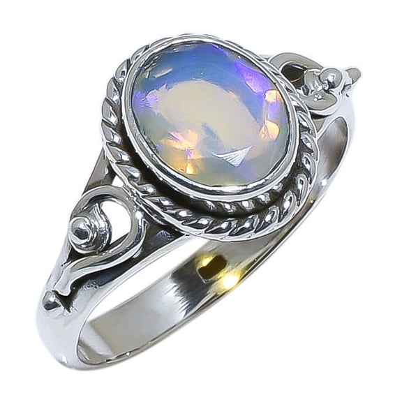 Opal Natural Gemstones Rings Handmade ring 925 Sterling SilverRings Gift For Rings Women For Rings 