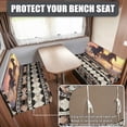thumbnail image 2 of Yuyamidu Southwest Aztec RV Dinette Cushion Covers 2 PCS Running Horse Camper Cushion Slipcover Include 1 Bench Cover 1 Backrest Cover, 2 of 7