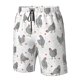 thumbnail image 4 of Fotbe Funny Chicken Trajes de Baño Estampados para Hombre, Shorts de Verano de Secado Rápido, Ropa de Playa, Bañadores-X-Large, 4 of 6