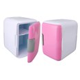 thumbnail image 1 of Réfrigérateur Portable Mini Refroidisseur Réchauffeur 4L Porte Simple Réfrigérateur à Faible Bruit avec Prise US 110-240V, Petit Réfrigérateur pour Voiture et Maison, 1 of 7