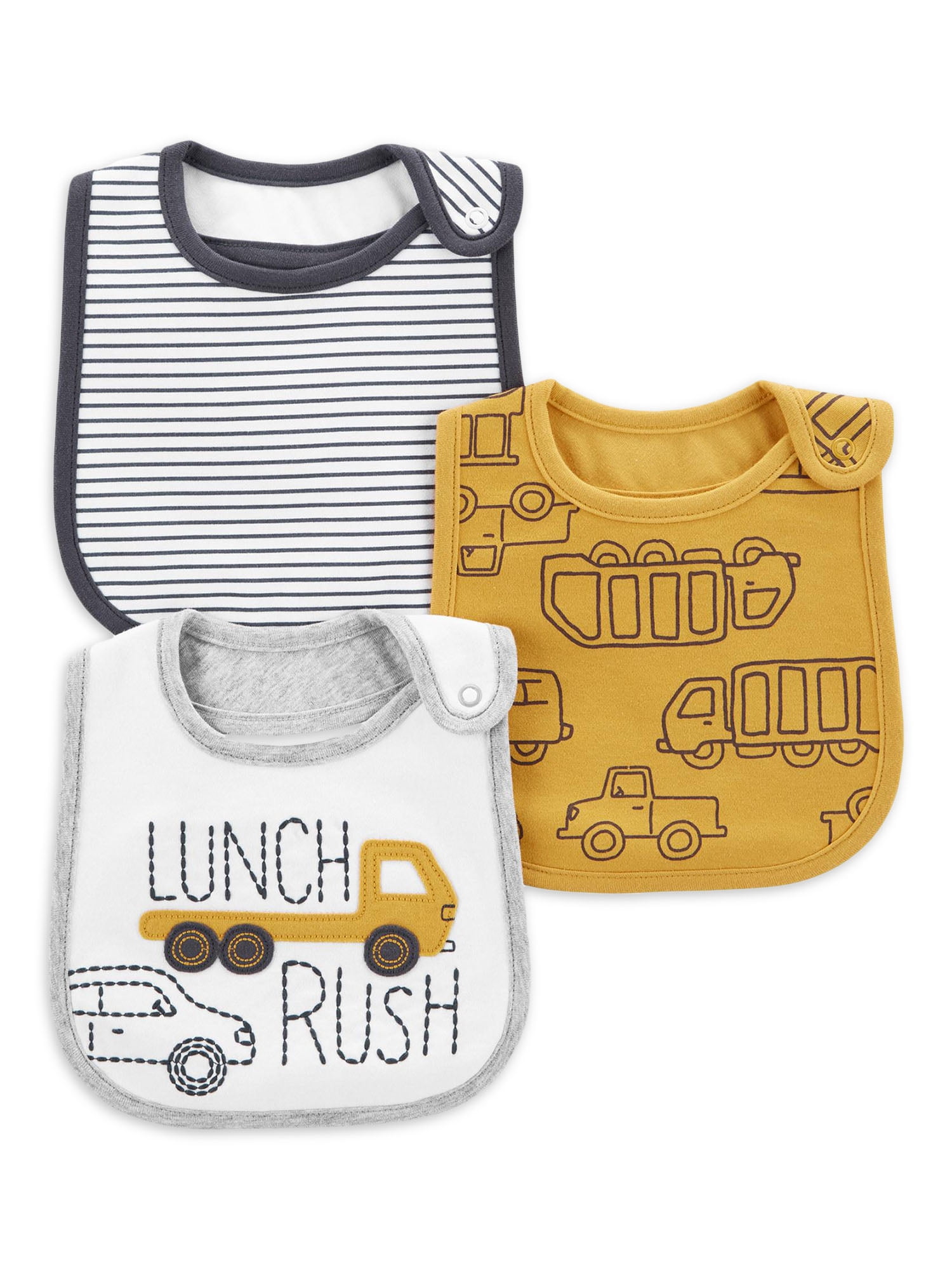 Carter's Child of Mine Baby Boy Bodysuits, Pants, Bibs, & Cardigan Set, 11-piece, Preemie-24M