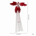 thumbnail image 3 of xaoyunyn Elegant Hummingbird Christmas Tree Ornament Lightweight Feathered Decoration with Built In Metal Clip for Easy Placement on Trees Wreaths and More, 3 of 5