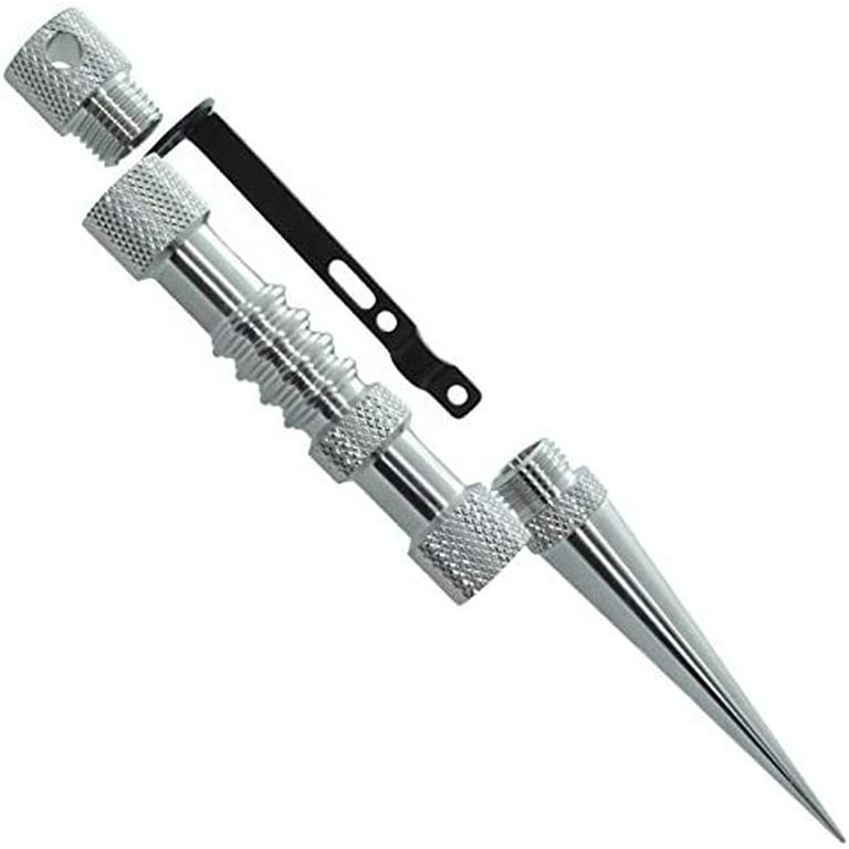 Knotters Tool II (Stainless Steel) Marlin Spike for Paracord, Leather, &  Other Cord
