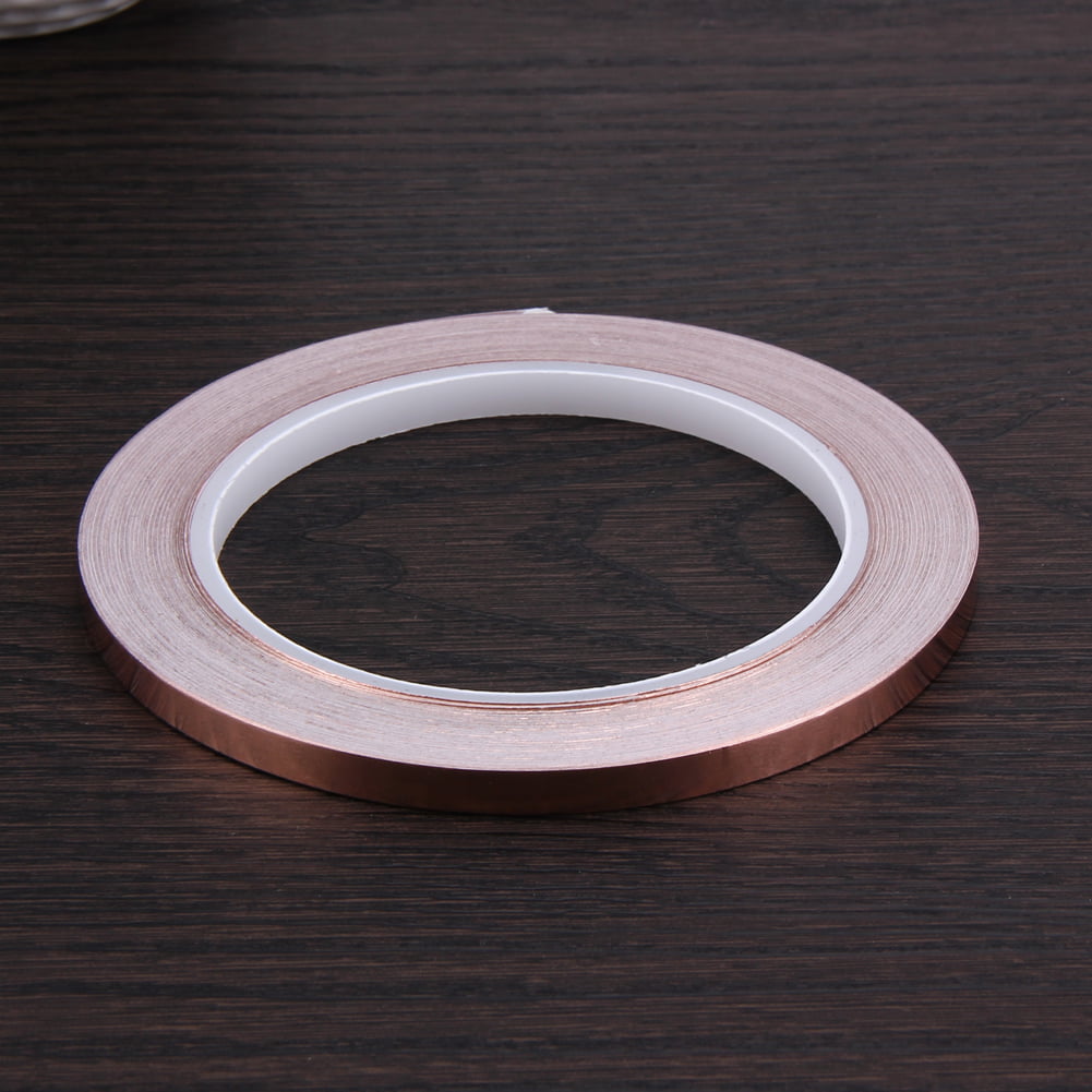 20m 6mm Adhesive Copper Foil Tape EMI Shielding Electromagnet Barrier BEST 