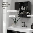 thumbnail image 4 of kleankin Medicine Cabinet Over Toilet Storage Cabinet with Drawers, 4 of 10