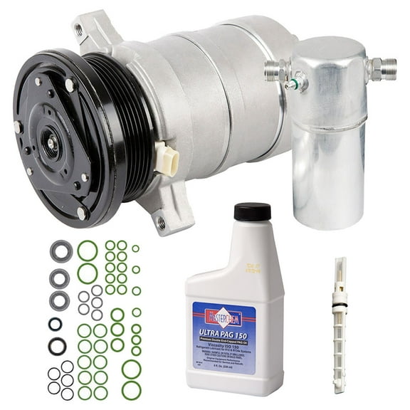 AC Compressor & A/C Repair Kit For Cadillac Deville & Fleetwood 1989 1990 - BuyAutoParts