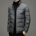 thumbnail image 3 of Chaqueta de plumón ligera para hombre, invierno 2024, nueva chaqueta gruesa de plumón de pato cálida, abrigo rojo ligero informal de lujo, ropa, 3 of 5