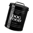 thumbnail image 3 of Contenedor hermético para golosinas de perro, accesorio práctico para almacenar alimentos en la cocina o la estación de mascotas. Ideal para pequeños Negro, 3 of 8
