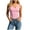 Pink, variant on AHTJRT Ribbed V Neck Tank Tops for Women Stretch Slim Fit Sleeveless Crop Tops Active Leisure Workout Casual Tops Gray XL