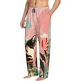 thumbnail image 6 of Sikiie Colorful Cat With Flowers Pajama Pants Men, PJ Bottoms, Sleep & Lounge Pants-XX-Large, 6 of 6