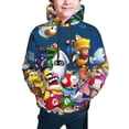 thumbnail image 5 of Lsque Mario Patten Youth Hoodie Sweatshirt Pullover with Kangaroo Pocket Boys and Girls Hoodie Warm Hoodie for Kids, 5 of 8