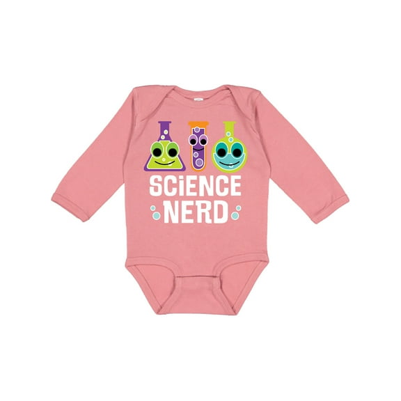 Inktastic Science Nerd Chemistry Boys or Girls Long Sleeve Baby Bodysuit