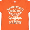 thumbnail image 4 of Inktastic Handpicked for Earth by My Grandpa in Heaven Angel Wings Boys or Girls Toddler T-Shirt, 4 of 5