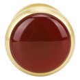thumbnail image 3 of Perilla de latón con un solo orificio, perilla de armario de color ágata roja, accesorio para muebles del hogar, 3 of 8