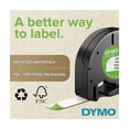 thumbnail image 3 of DYMO LT Plastic Labels for LetraTag Label Makers Black Print on White Labels 1/2-Inch x 13-Foot, 3 of 6