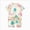 Z005-Beige, variant on VUHXZWAF Boys Summer Outfits Baby Clothes Short Sleeve Crew Neck T Shirt and Shorts Kids Sets Size 4-5 Years
