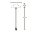 thumbnail image 6 of VOLT Max Spread 12V Solid Cast Brass Path Light, Black, 6 of 6