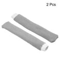 thumbnail image 3 of Unique Bargains Anti Skid Sweatband Nylon Badminton Racket Towel Grip Tennis Racquet Overgrip Light Grey 2 Pack, 3 of 6