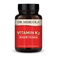 thumbnail image 1 of Suplemento Dr. Mercola de vitamina K2 180 mcg MK-7 90 cápsulas, 1 of 7