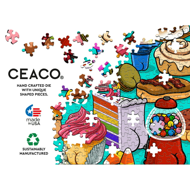 Jigsaw Puzzle of USA, Washington, Seabeck. Balls of colorful yarn