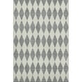 thumbnail image 2 of Addison Rugs Mayfield Washable Transitional Diamonds Gray Rectangle Rug, 5' x 7'6", 2 of 6