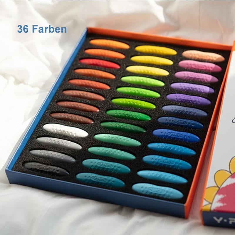 Soft Oil Pastel Set 12/24/36 Colors Professional Drawing Crayon